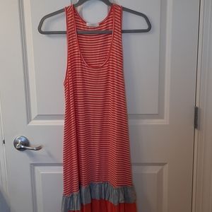 Striped tank dress